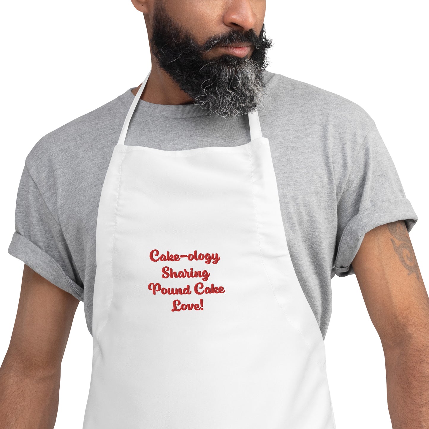 Cake-ology Embroidered Apron